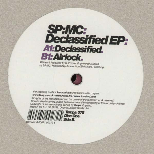 SP:MC : Declassified EP (2x12", EP)