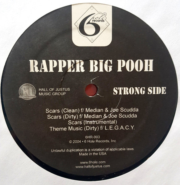 Rapper Big Pooh* : The Strongest Man (12")