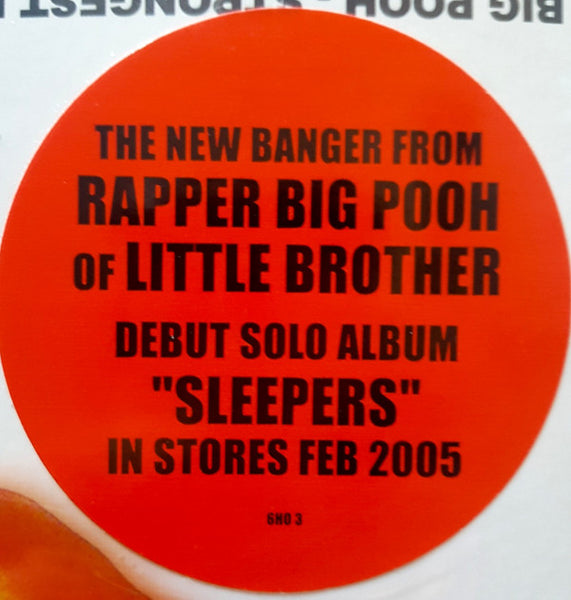 Rapper Big Pooh* : The Strongest Man (12")