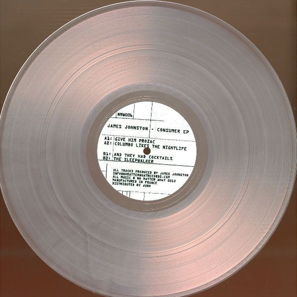 James Johnston (5) : Consumer EP (12", EP, Tra)