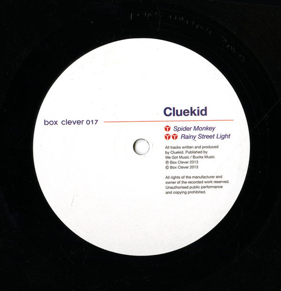 Cluekid : Spider Monkey / Rainy Street Light (10")