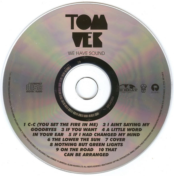 Tom Vek : We Have Sound (CD, Album)