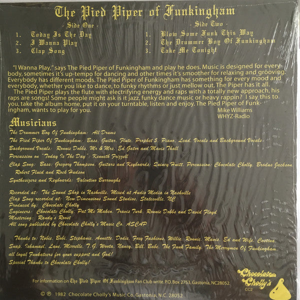 The Pied Piper Of Funkingham : The Pied Piper Of Funkingham (LP, Album, RE)