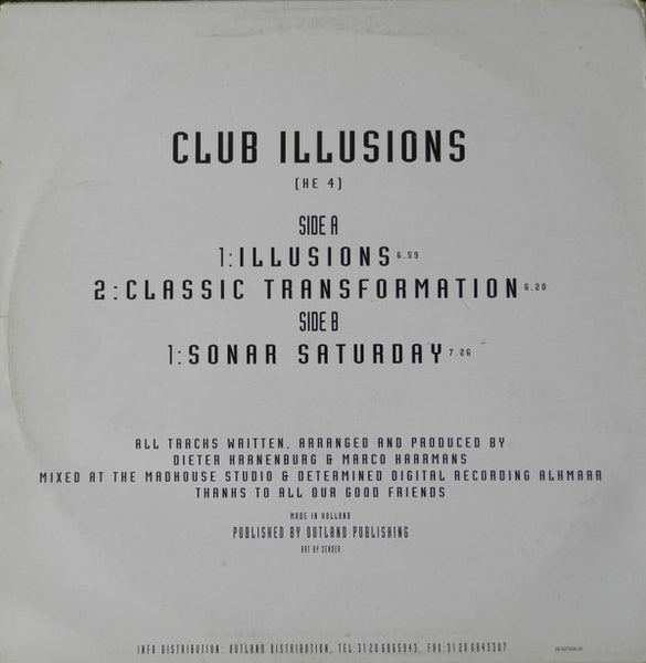 Club Illusions : Illusions (12")