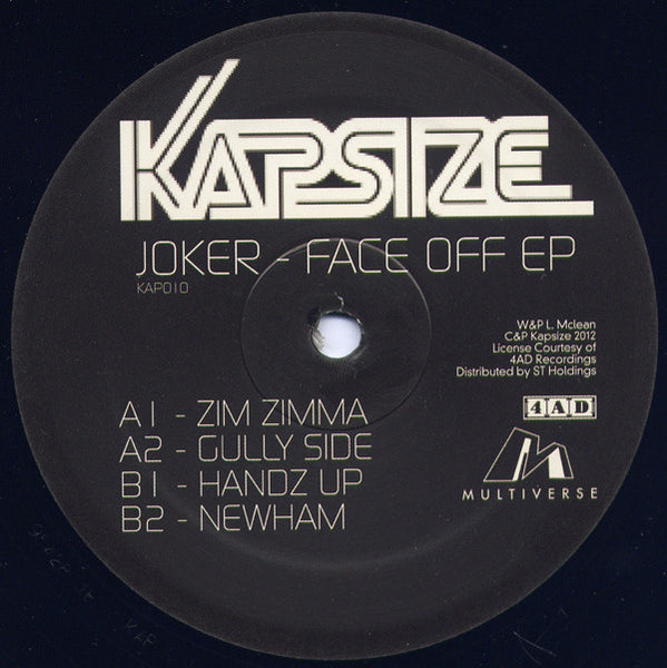 Joker (5) : Face Off EP (12", EP)