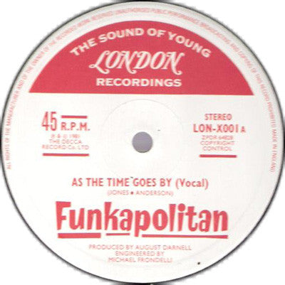 Funkapolitan : As The Time Goes By (12", Single)