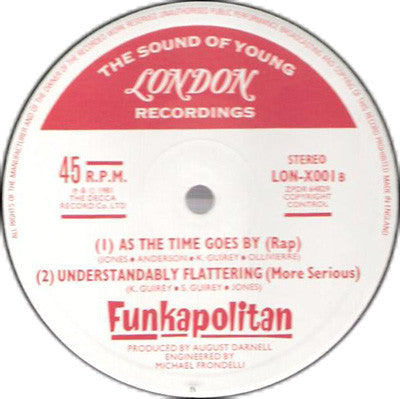 Funkapolitan : As The Time Goes By (12", Single)