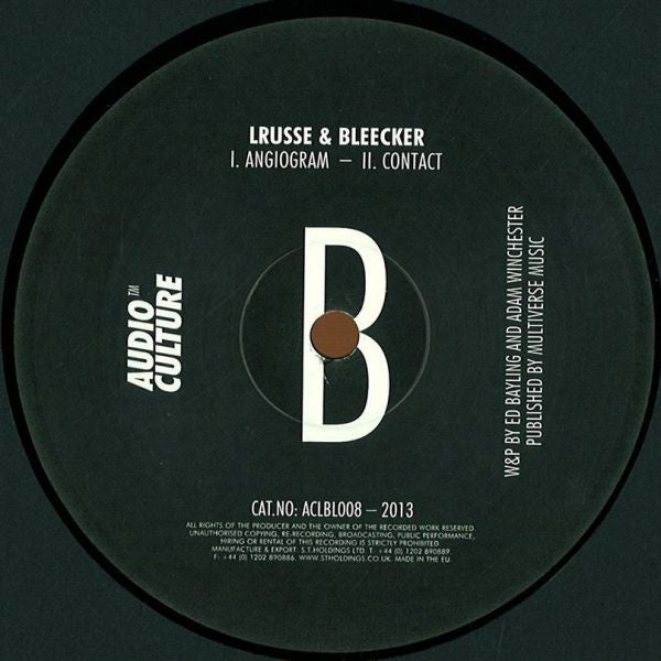 Lrusse & Bleecker : Peier Field EP (12", EP)