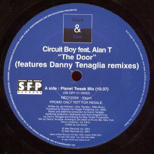 Circuit Boy Feat Alan T : The Door (12", Promo)