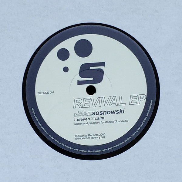 Domino (9) / Sosnowski : Revival EP (12")
