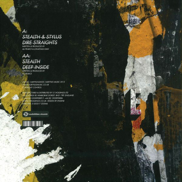 Stealth (7) & Stylus (9) / Stealth (7) : Dire Straights / Deep Inside (12")