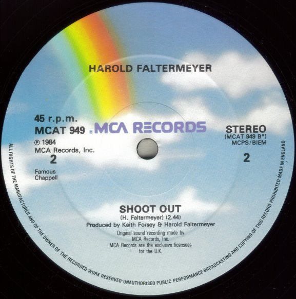 Harold Faltermeyer : Axel F (12")