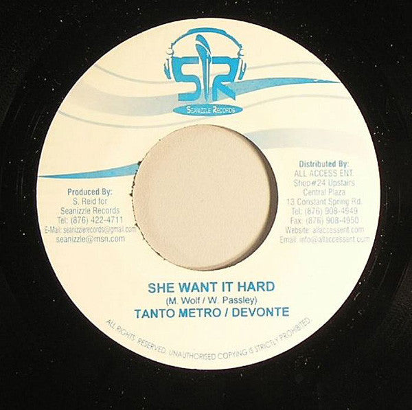 Tanto Metro & Devonte / Einstein (8) : She Want It Hard / Gal Thing (7")