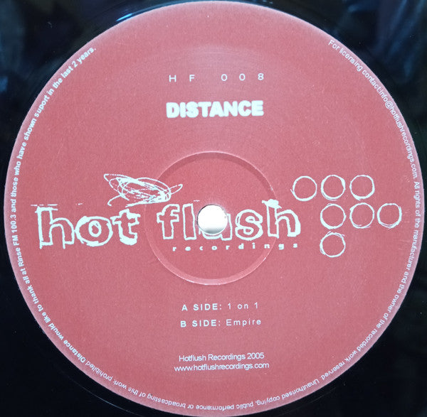 DJ Distance : 1 On 1 / Empire (12")