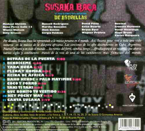 Susana Baca : Afrodiaspora (CD)