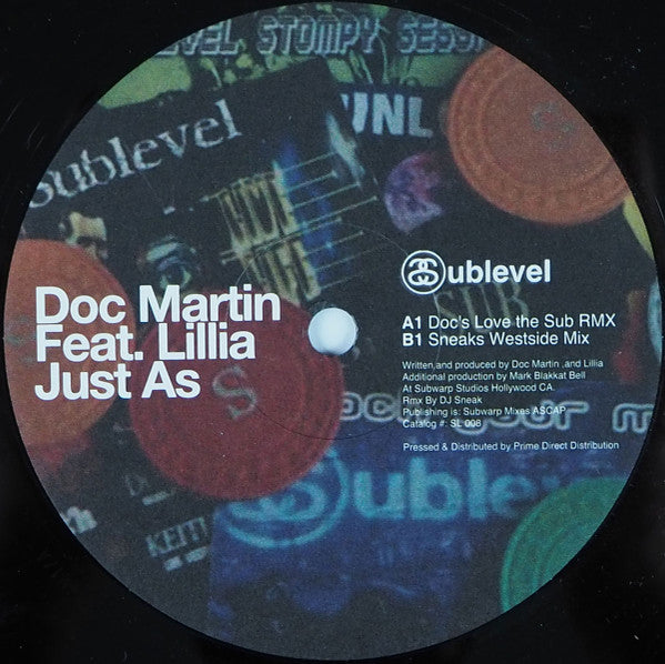 Doc Martin Feat. Lillia : Just As (12")