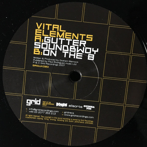 Vital Elements : Gutter Soundbwoy (12")