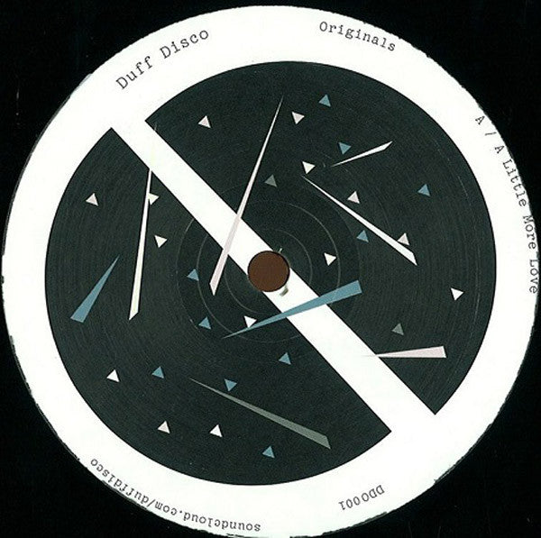 Duff Disco : A Little More Love / You Shoulda Known (12")