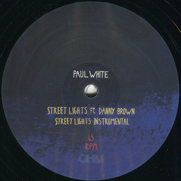 Paul White (4) Featuring Danny Brown (2) : Street Lights (12")