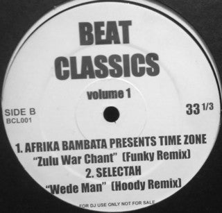 Various : Beat Classics Volume 1 (12", Unofficial)