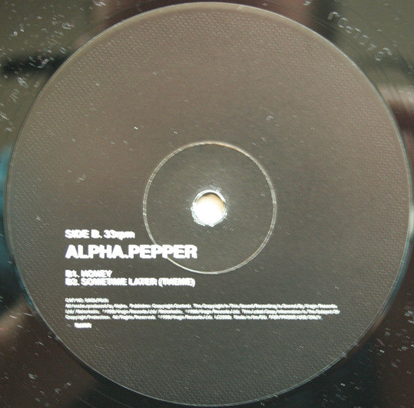 Alpha : Pepper (12", Promo)