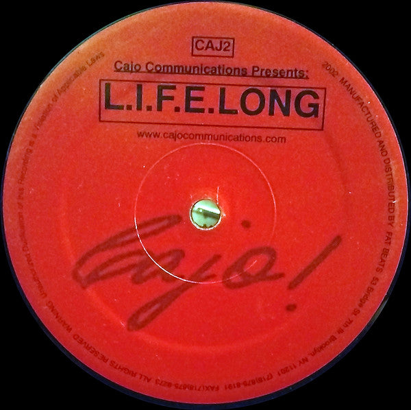 L.I.F.E. Long : Incredibly Fresh (12")