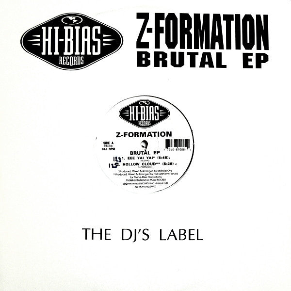 Z-Formation : Brutal EP (12", EP)