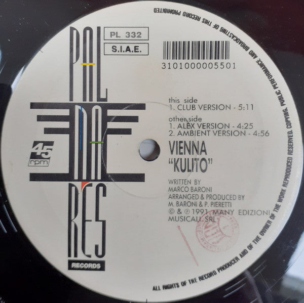 Vienna : Kulito (12")