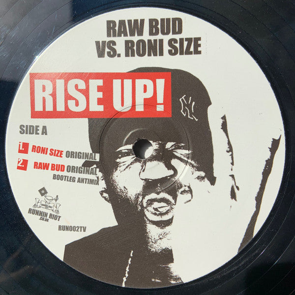 Raw Bud vs. Roni Size : Rise Up! (12", Ltd)