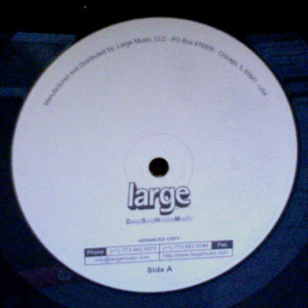 Physics : Blue Flame EP (12", EP, Promo)