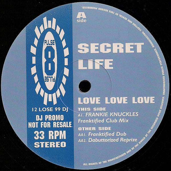 Secret Life : Love Love Love (12", Promo)