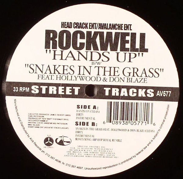 Rockwell Laurelli : Hands Up (12")