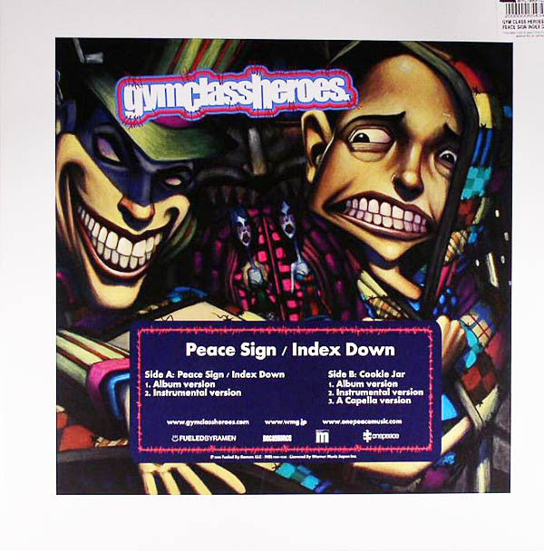 Gym Class Heroes : Peace Sign / Index Down (12")