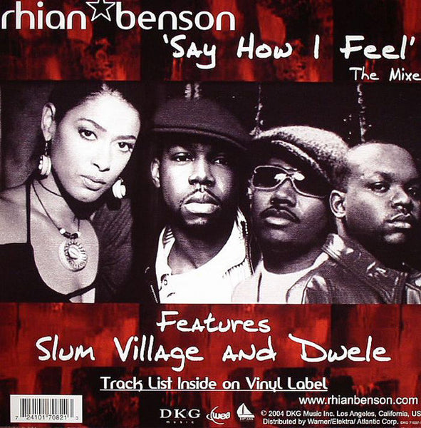 Rhian Benson : Say How I Feel (The Mixes) (12")