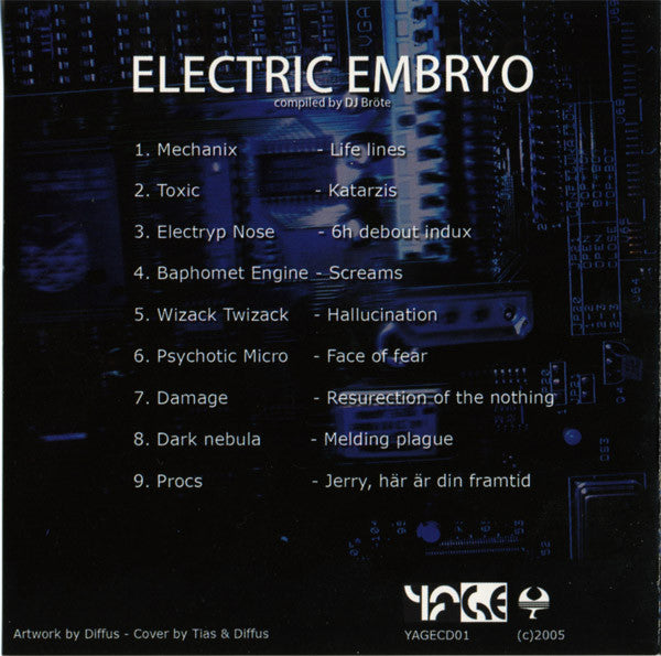 Various : Electric Embryo (CD, Comp)