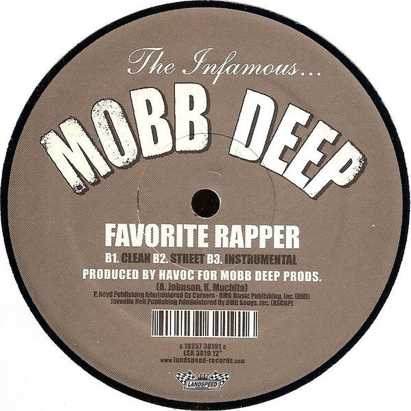 Mobb Deep : Double Shots / Favorite Rapper (12")
