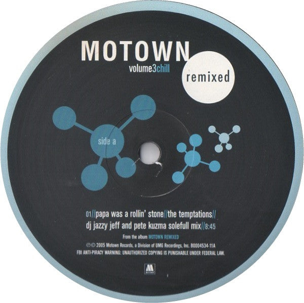 Various : Motown Remixed Volume 3 Chill (12")
