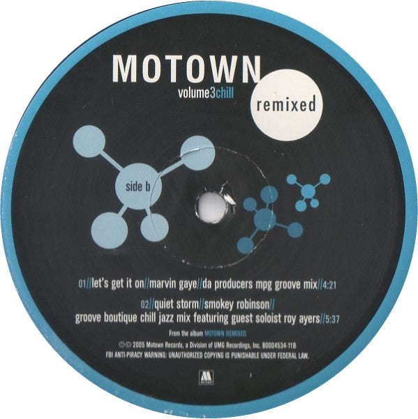 Various : Motown Remixed Volume 3 Chill (12")