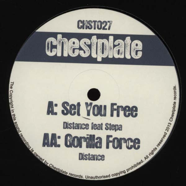 DJ Distance : Set You Free / Gorilla Force (12")