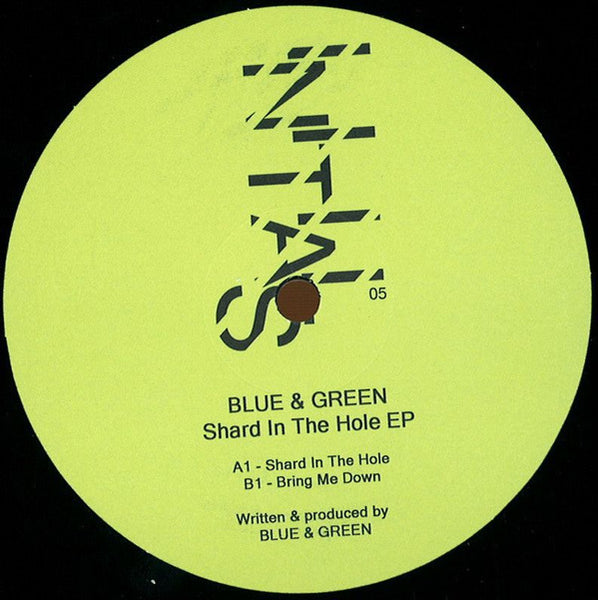 Blue & Green (2) : Shard In The Hole EP (12", EP)