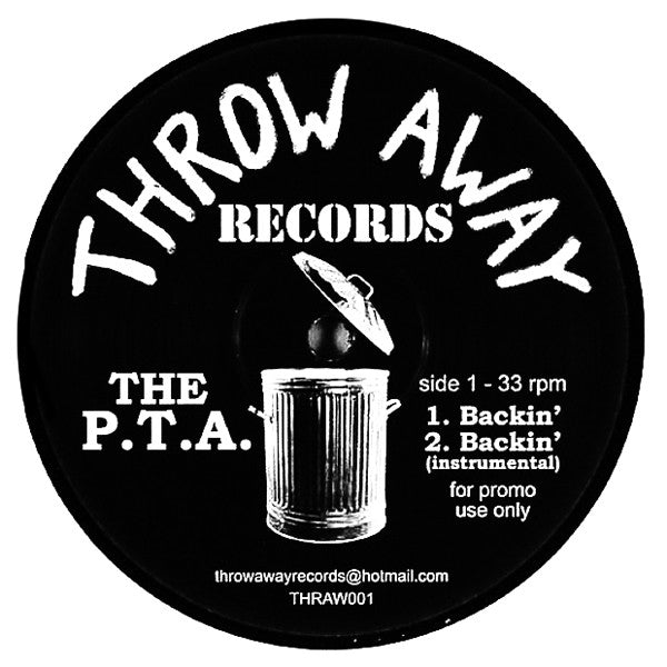 The P. T. A. : Breakin' / Breakout / Backin' (12")