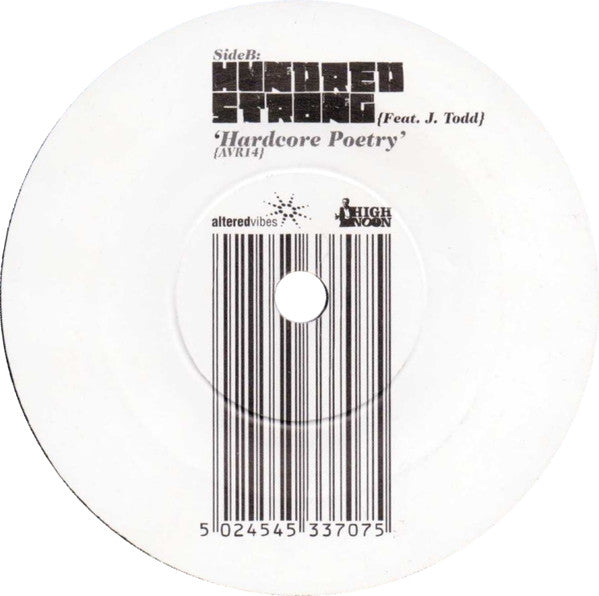 Hundred Strong : Hardcore Poetry (7", Single)