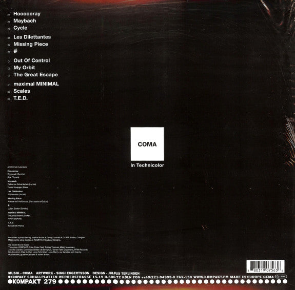 Coma (16) : In Technicolor (2xLP + CD + Album)