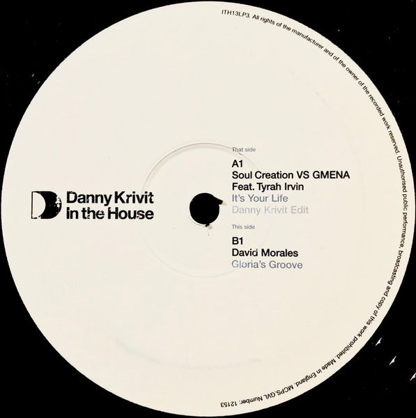 Danny Krivit : In The House (Part Three) (2x12", Comp, Ltd, Num)