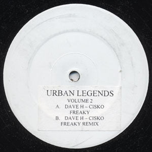 Dave "All Good" H & Cisko : Freaky / Freaky Remix (12", W/Lbl, Sti)