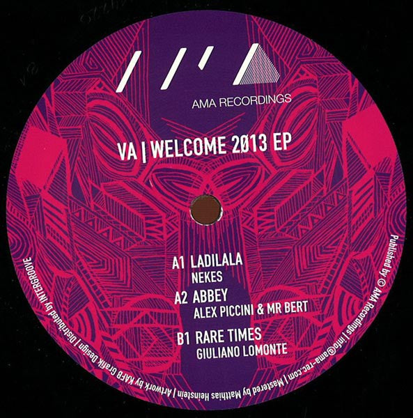 Various : Welcome 2013 Ep (12")