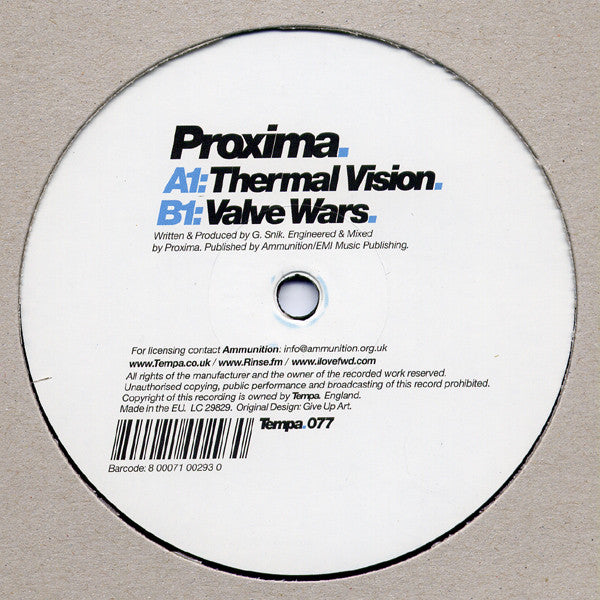 Proxima (4) : Thermal Vision (12")