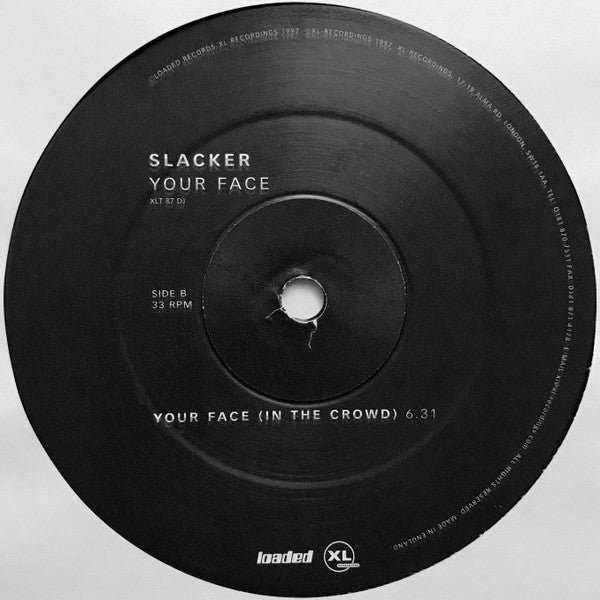 Slacker : Your Face / The Way We Are (2x12", Promo)