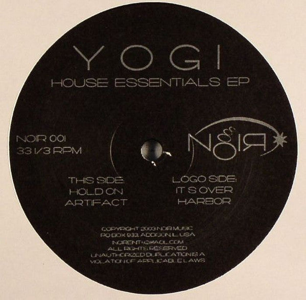 Yogi (34) : House Essentials EP (12", EP)