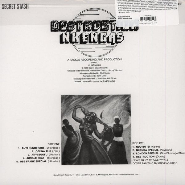 Nkengas : Destruction (LP, Album, RE)